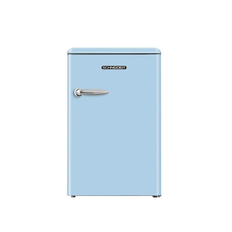 复古单门冰箱111L